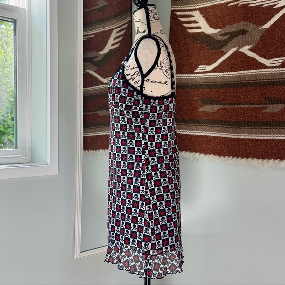 Widow Antisocial Anthem Mesh Mini Dress from Dolls Kill - Picture 2 of 11